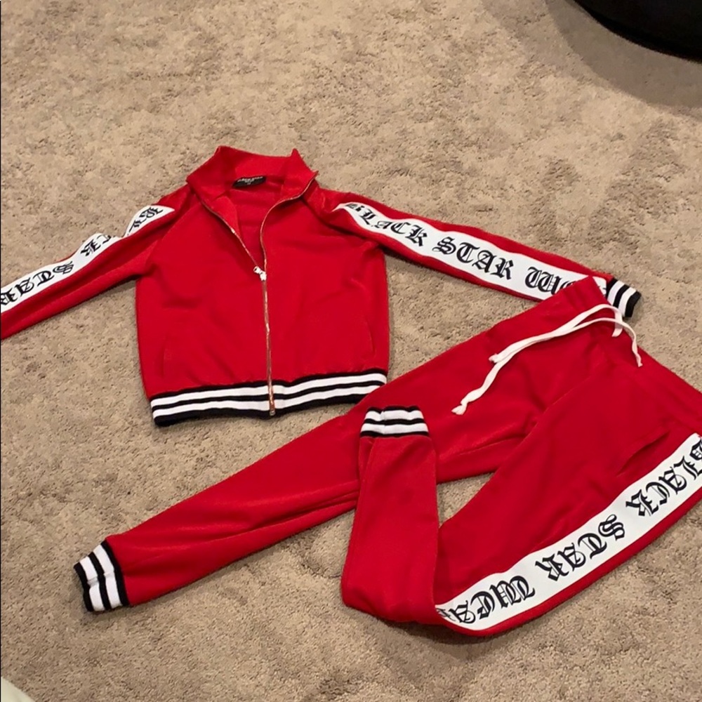 Black star tracksuit , from Moscow